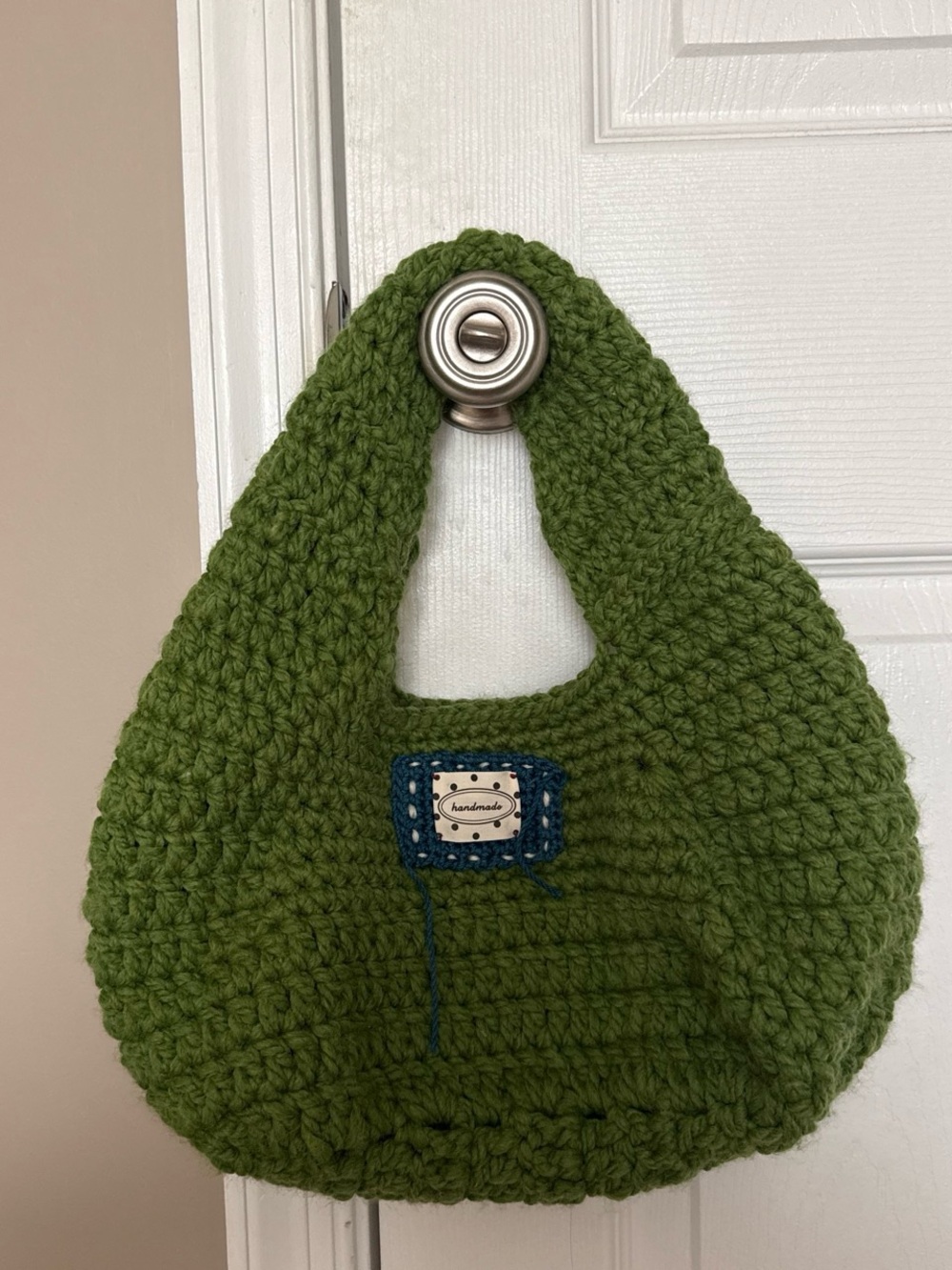 Handmade Chunky Crochet Tote Bag